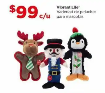 Vibrant Life Variedad de peluches para mascotas