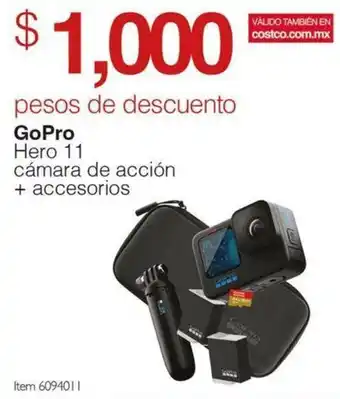 GoPro Hero 11 cámara de acción + accesorios
