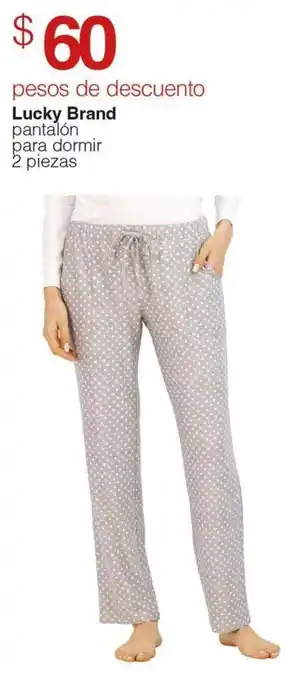 Costco Lucky Brand pantalón para dormir 2 piezas oferta
