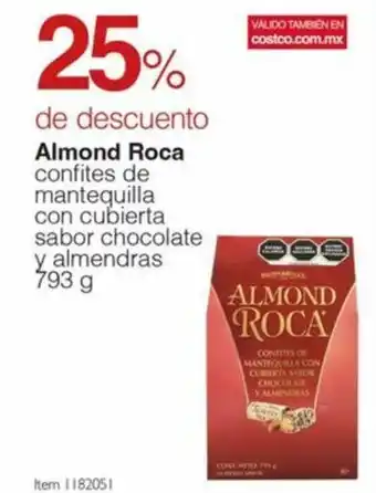 Almond Roca confites de mantequilla con cubierta sabor chocolate y almendras 793 g