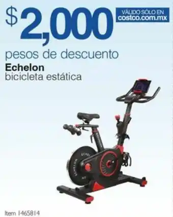 Costco Echelon bicicleta estática oferta