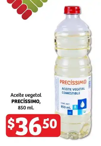 Soriana Híper PRECÍSSIMO Aceite vegetal 850 ml. oferta