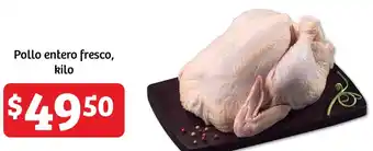 Soriana Híper Pollo entero fresco, kilo oferta