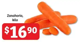 Soriana Híper Zanahoria, kilo oferta