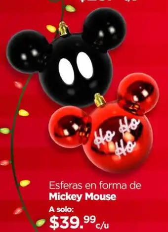 Waldos Esferas en forma de Mickey Mouse oferta