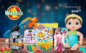 Waldos Waldo's Variedad de juguetes oferta