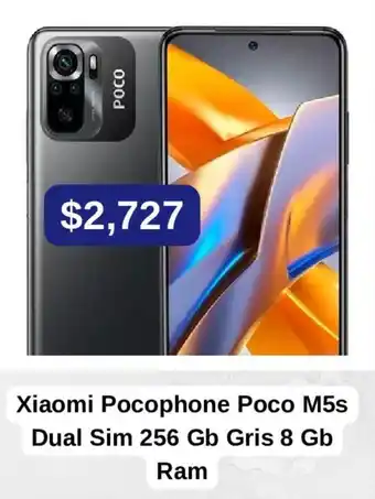 Mercado Libre Xiaomi Poco phone Poco M5s Dual Sim 256 Gb Gris 8 Gb Ram oferta