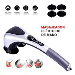Mercado Libre Masajeador electrico doble cabeza infrarojo cuerpo completo 25 w 110-240v oferta