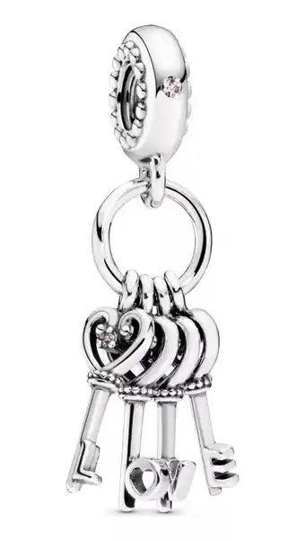 Mercado Libre Charm pandora colgante llaves de amor original plata s925 oferta