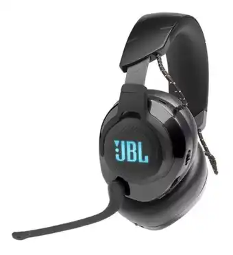 Mercado Libre Audífonos gamer inalámbricos jbl quantum 600 jblquantum600 negro con luz led oferta