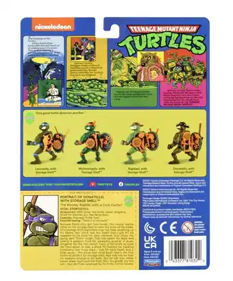 Mercado Libre Tmnt tortugas ninja donatello línea clásica figura de 4 oferta