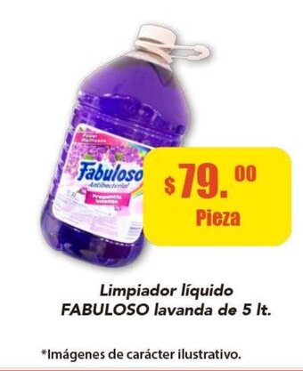 Limpiador Liquido FABULOSO Lavanda de 5 lt