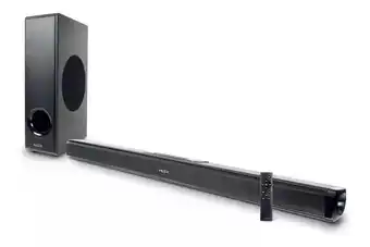 Mercado Libre Misik barra de sonido bluetooth 12,000w hdmi, rca, fm y aux color negro oferta