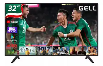 Mercado Libre Smart tv pantalla 32 pulgadas android tv gell hd television oferta