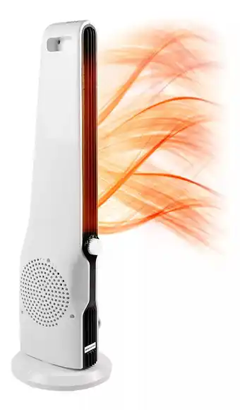Mercado Libre Calefactor eléctrico de torre ptc hogar oscila - 750w 1500w oferta