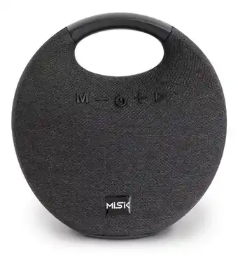 Mercado Libre Misik - bocina bluetooth portatil - tws - usb, sd y fm color negro oferta