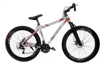 Mercado Libre Bicicleta montaña bike teche legend r29 cam tipo shimano 21v color blanco oferta
