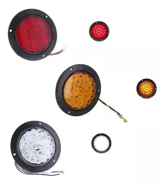 Mercado Libre Plafon 24 led redondo 4 pulgadas bisel negro 4 funciones f1 oferta