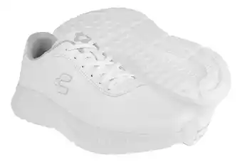 Tenis caballero charly 1086601001 simipiel blanco
