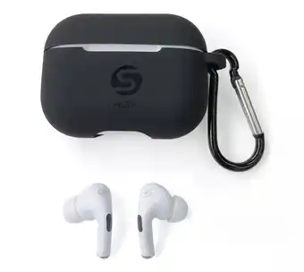 Mercado Libre Misik - audifonos inalambricos bluetooth con estuche y funda color negro oferta
