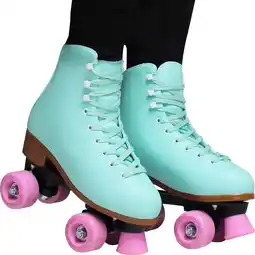 Mercado Libre Patines 4 ruedas chicago azul unisex quads profesionales oferta