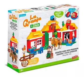 Mercado Libre La Granja De Zenón Playset Bloques Zenón Y Sus Amigos 115 Pz oferta