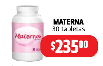 Farmacias Guadalajara Materna 30 Tabletas oferta