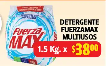 Farmacias Guadalajara Detergente Fuerzamax Multiusos 1.5 kg oferta