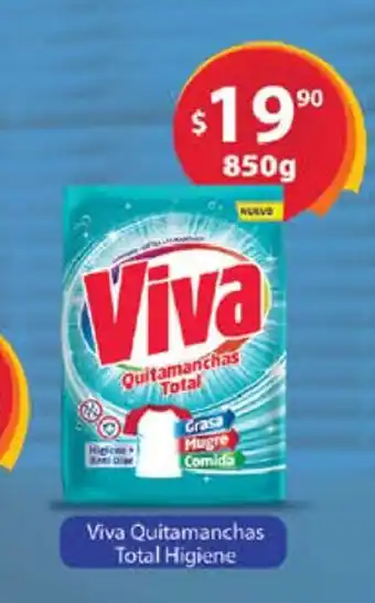 Farmacias Guadalajara Viva Quitamanchas Total Higiene 850g oferta