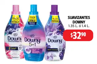 Farmacias Guadalajara Suavizantes Downy 1.35 L o 1.4 L oferta