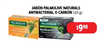 Farmacias Guadalajara Jabon Palmolive Naturals Antibacterial o Carbon 120 gr oferta