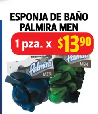 Farmacias Guadalajara Esponja de Baño Palmira Men 1 pza oferta