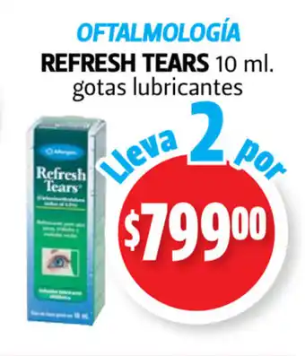 Oftalmologia Refresh Tears 10 ml gotas lubricantes