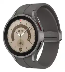 Mercado Libre Smartwatch Samsung Galaxy Watch 5 Pro 45mm Super Amoled Gris Color del bisel Transparente oferta