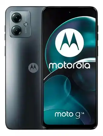 Mercado Libre Moto g14 dual sim 64g gb gris 4 gb ram oferta