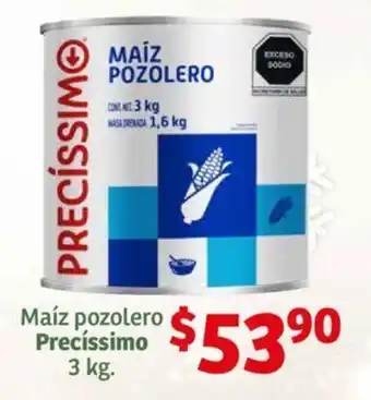 Soriana Híper Maíz pozolero Precíssimo 3 kg. oferta