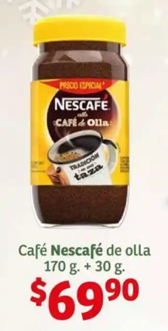 Soriana Híper Café Nescafé de olla 170 g. + 30 g. oferta