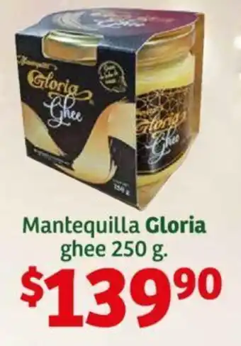 Mantequilla Gloria ghee 250 g.