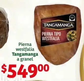Soriana Híper Pierna westfalia Tangamanga a granel oferta
