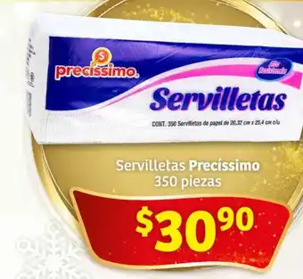 Soriana Híper Servilletas Precíssimo 350 piezas oferta