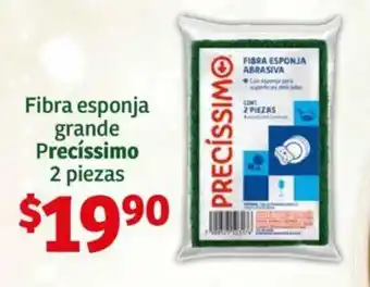Fibra esponja grande Precíssimo 2 piezas
