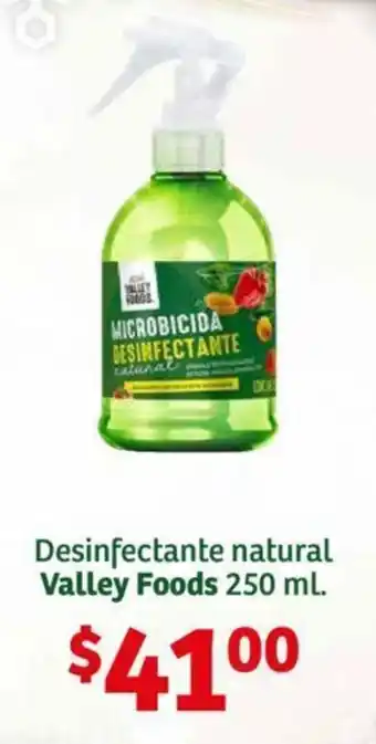 Soriana Híper Desinfectante natural Valley Foods 250 ml. oferta