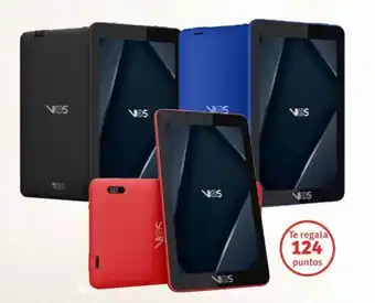 Soriana Híper Tablet Vios 7" 2/32 GB., Quadcore cámaras 0.3+2mp. negra, roja o azul oferta