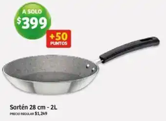 Soriana Híper Sartén 28 cm - 2L oferta