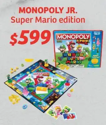 MONOPOLY JR. Super Mario edition