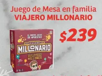 Soriana Híper Juego de Mesa en familia VIAJERO MILLONARIO oferta