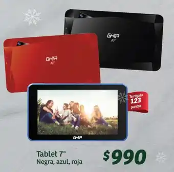 Soriana Híper Tablet GHIA 7" oferta