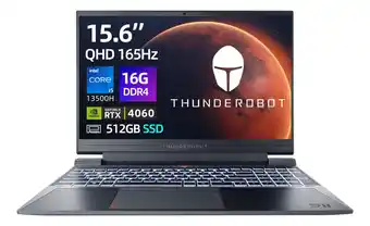 Mercado Libre Netbook gamer thunderobot 911x gris oscura 15.6, intel core i5 13500h 16gb de ram 512gb ssd, nvidia geforce rtx 4060 165 hz 2 oferta