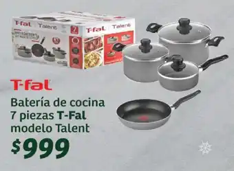 Soriana Híper T-FAL Batería de cocina, 7 piezas oferta