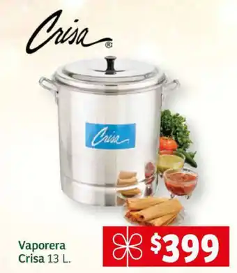 Soriana Express Crisa Vaporera 13 L. oferta